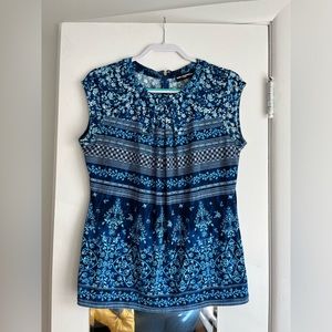 Karl Lagerfeld Blouse with Bow at Neck (Medium)